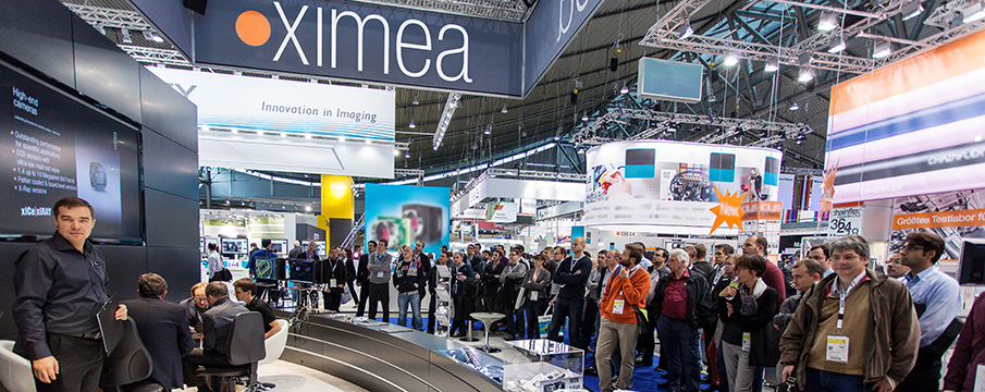 XIMEA cameras at Vision Show Stuttgart 2014 exhibition